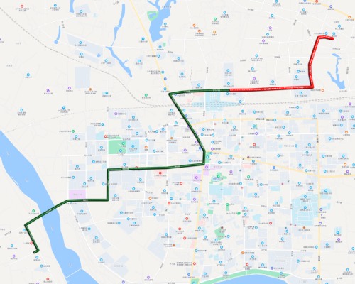 @汉台人，一条公交线路有延伸，一条线路临时改道插图